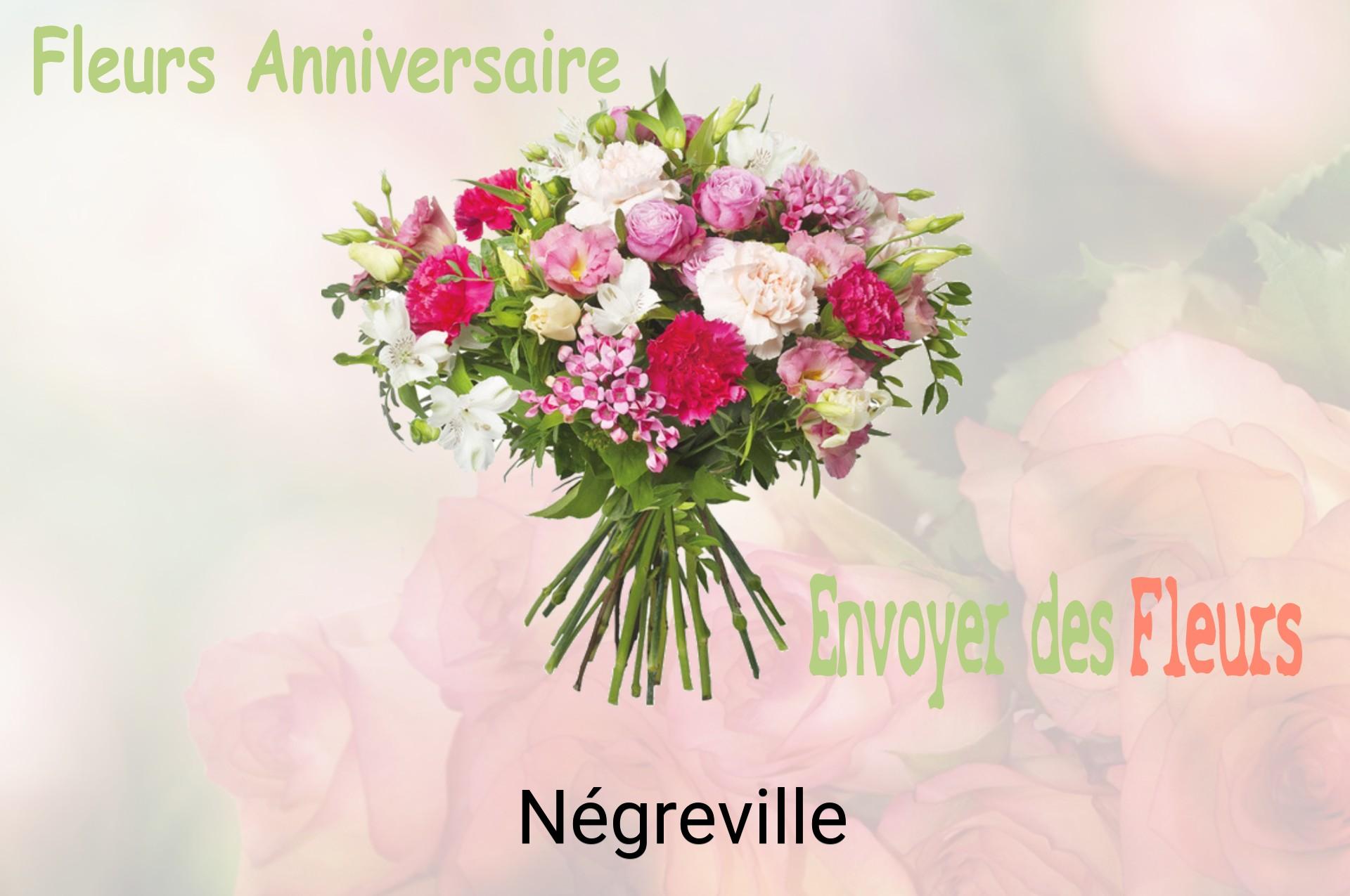 Bouquet de fleurs d’anniversaire livré à Négreville